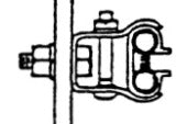 SFE-908-2FFE: Epoxy Coated Steel Hanger Clamp with Hardware